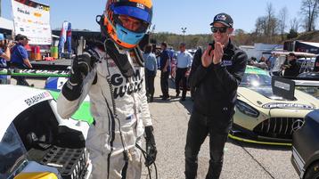 Substitute Driver Matthew Brabham Wins at Road Atlanta in TA Race of Attrition
